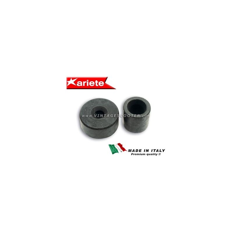 Silent blocs (jeu) de bras moteur Vespa ACMA type N / VNA / VBA / VBB / GT 